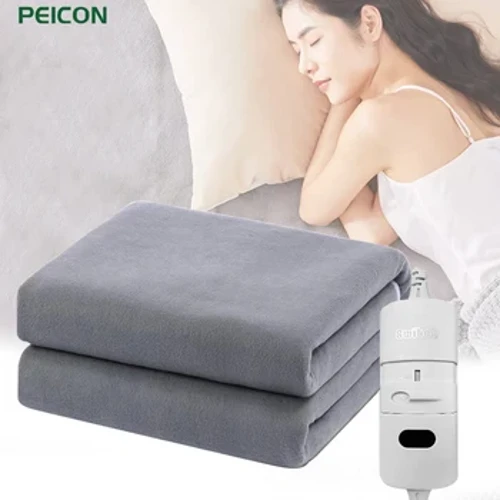 Blanced Gwresogi Trydan Thermostat Awtomatig Corff Dwbl Matres Gwely Cynhesach 220V 110V Plwg Carpedi Wedi'u Gwresogi Trydan Pad Mat
