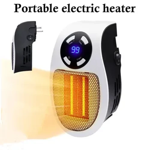 Mini Pemanas Listrik Ngarep Plug Ing Dinding Kantor Pemanasan Kompor Blower Anget Kuat Musim DinginDesktop Rumah Tangga Radiator Tangan Anget