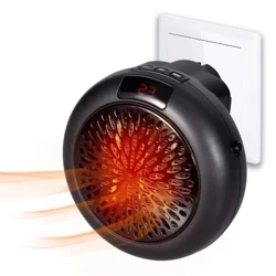 Bagong Arrival Portable Warm Air Blower Plug in Heater Wall-Outlet Electric Personal Heater Fan