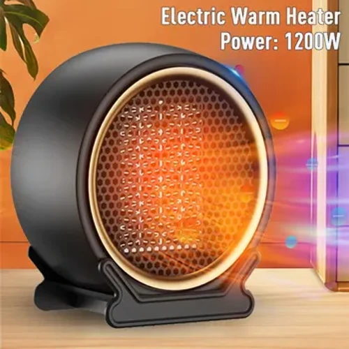 1200W mahaigaineko aire epel-berogailua PTC berogailu azkarra Aire epel-hazgailua 2 abiadura Etxeko erradiagailua Berogailu elektriko eramangarria Espazio-berogailua