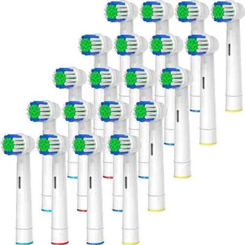 4/12/16/20 Adet Yedek Diş Fırçası Kafaları Oral-B Braun Profesyonel Elektrikli Diş Fırçası Kafaları ile Uyumlu Fırça Kafaları