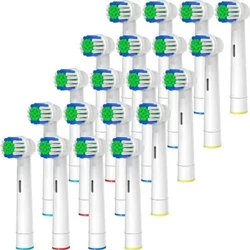 4/12/16/20 Adet Yedek Diş Fırçası Kafaları Oral-B Braun Profesyonel Elektrikli Diş Fırçası Kafaları ile Uyumlu Fırça Kafaları