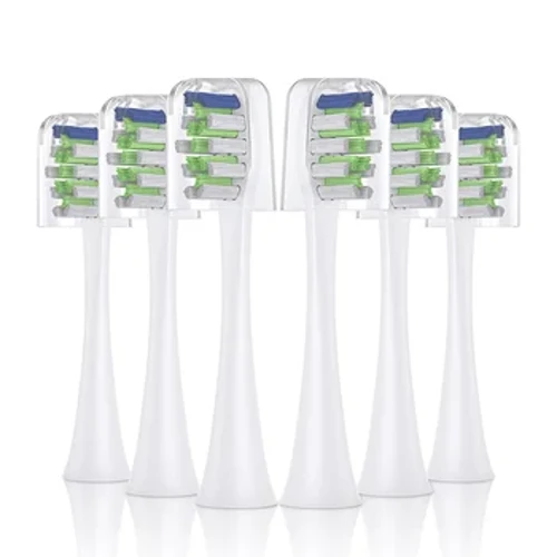 4 Cái/lốc Đầu Bàn Chải Đánh Răng Cho Sarmocare S100 Và S700 Siêu Âm Sonic Bàn Chải Đánh Răng Điện Phù Hợp Với Đầu Bàn Chải Đánh Răng Điện