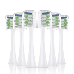 4 PCS/LOT Οδοντόβουρτσες Κεφαλές για Sarmocare S100 και S700 Υπερηχητική ηχητική ηλεκτρική οδοντόβουρτσα Fit Electric Dodercushes Head
