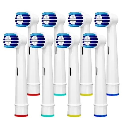 OralB Braunnal kompatibilis cserekefefejek - 8 db professzionális elektromos fogkefefejes csomag - Precíziós utántöltő Ora számára