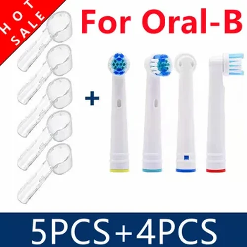 4db cserekefefej Oral-B elektromos fogkeféhez Fit Advance Power/Pro Health/Triumph/Vitality Precision Clean
