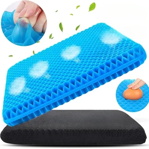 Gel Đệm Ghế Đôi Trứng Dày Gel Mùa Hè Đệm Giảm Áp Lực Thoáng Khí Cho Ghế Ghế Ngồi Ô Tô Ghế Văn Phòng đệm Mềm Mại