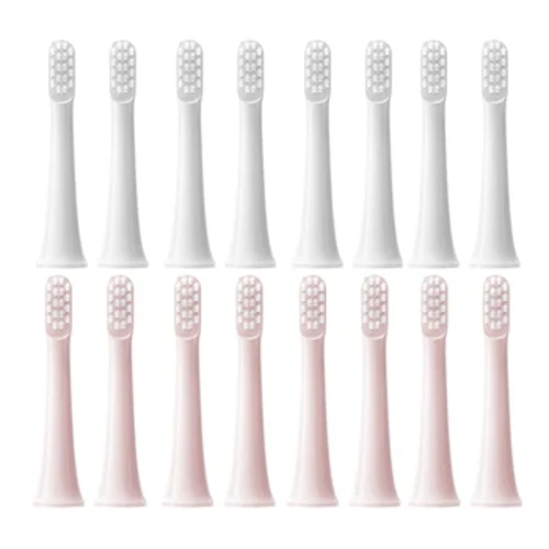 8PCS Za XIAOMI MIJIA T100 Nadomestne glave ščetk Sonic Električna zobna ščetka Vakuum DuPont Mehke ščetine Primerne šobe