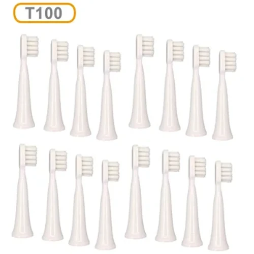 4-16 db T100 elektromos csere fogkefefej Xiaomi Mijia T100 Mi Smart Cleaning fehérítéshez egészséges