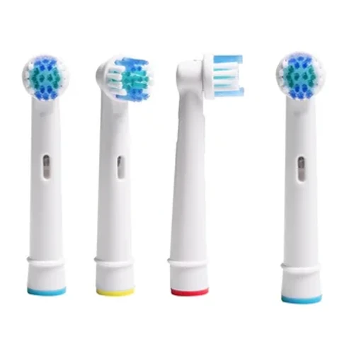 4 stuks elektrische tandenborstelkop voor Oral B-opzetborstels Whitening zachte borstelharen vervangende tandenborstelkoppen