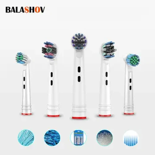Glava električne zobne ščetke za Oral B Električna zobna ščetka Nadomestne glave ščetke Zobna ščetka Hygiene Clean Brush Head 4Pcs