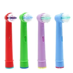 4pcs Otroška glava električne zobne ščetke za Oral B EB-10A Nadomestna glava ščetke za zobno ščetko Ustna higiena Čista glava ščetke