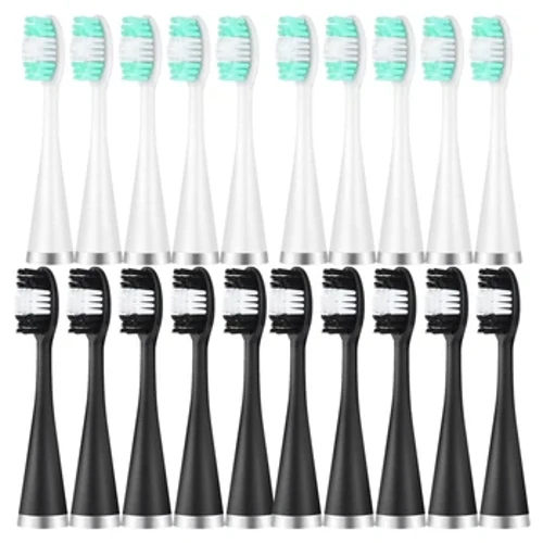 10pcs/lot I-Ultrasonic Electric Toothbrush Replacement Heads For Amazinyo Ukuhlanza I-Dental Calculus Scaler Teeth Brush