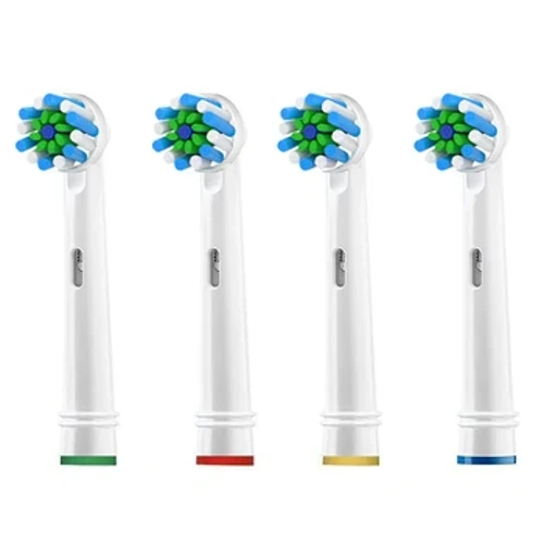 4kom EB50 Cross Action Zamjenske glave četkice za Oral B D12 D16 D100 3757 3709 pro3 pro1max električna četkica za zube