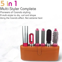 Nieuwe 5 in 1 Föhn Met Curling Nozzle Hot Air Brush Multi Functionele Haar Styler Droger Voor Haar Airwrap Haardrogers