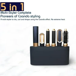 5-in-1-Haartrockner, Multi-Haarstyler, Lockenstab, Haarglätter, Haarbürste, professioneller Föhn, Geschenkbox, Föhn, Styling-Tool