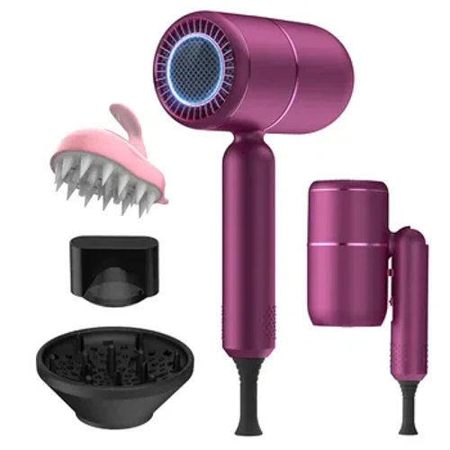 Umshini Wokomisa Izinwele one-Diffuser Ionic Blow Dryer Professional Izesekeli Zokomisa Izinwele Eziphathwayo Zabesifazane Abasontekile Bezinwele Eziphephuli Isisetshenziswa Sekhaya