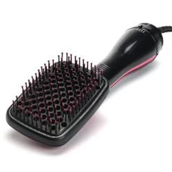Sèche-cheveux brosse Portable brosse à Air chaud sèche-cheveux avec peigne une étape sèche-cheveux peigne souffleur brosse défriser les cheveux