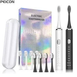 Bàn chải đánh răng bằng điện Sonic Sonic cho răng trẻ người trưởng thành làm trắng bàn chải đánh răng có thể sạc lại
