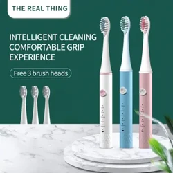Jianpai Matutua Blue Pink Sonic Eletise Toothbrush Matutua 5-gear Mode USB Charging IPX7 Waterproof Sonic Electric Toothbrush