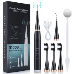 Elektrický zubní kartáček 6 v 1 Ultrasonic Dental Cleaner Odstraňovač zubního kamene Sonický čistič zubního plaku Sterilizátor zubního kartáčku