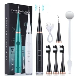 Âm Bàn Chải Đánh Răng Điện Nha Khoa Răng Máy Nha Khoa Tính Vết Bẩn Cao Răng Mảng Bám Tẩy Dụng Cụ Làm Trắng Răng Và Làm Sạch