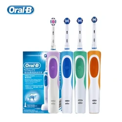 Oral B Şarj Edilebilir Elektrikli Diş Fırçası Canlılık Ağız Hijyeni Precian Temiz Diş Fırçaları Dönen 3D Beyaz Diş Beyazlatma Fırçası