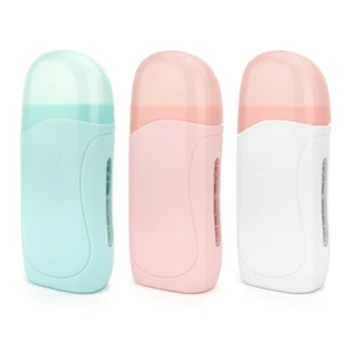 Roll-on ontharingsset Gezichtslichaamshaar Epilator Wax Haarverwarming Handontharingsreiniger Draagbare ontharingsmachine