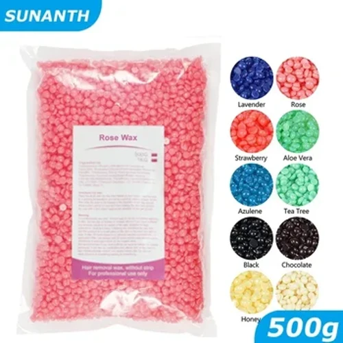 500g/400g/200g Su'e Su'e Pipi mo Wax Heater Machine E leai se Strip Depilatory Vevela Ata Ata Malosi Fa'a'a'alo'ulu Tino Ave'esea Laulu Lopa.