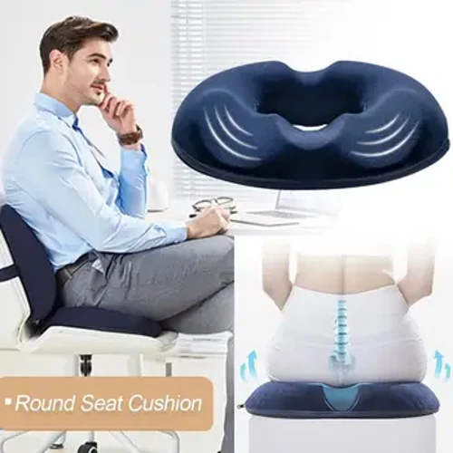 Thoải Mái Tặng Miếng Sofa Trĩ Mút Chống Trĩ Massage Tailbone Gối Ô Tô Văn Phòng Miếng