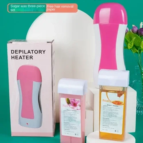 Chauffage de cire professionnel 110V / 220V pour l'épilation - Papier soluble dans l'eau pour le corps, le visage et la zone privée