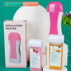 Chauffage de cire professionnel 110V / 220V pour l'épilation - Papier soluble dans l'eau pour le corps, le visage et la zone privée