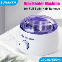Chauffage de cire pour l'épilation à la cheveux Civrage de tampon Pot Pot Machine de fusion cire Dépilation de paraffine chauffeur