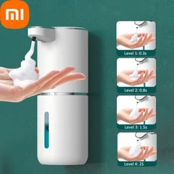 Xiaomi 380ML automatyczny dozownik mydła w piance łazienka inteligentna pralka ręczna z ładowaniem USB biały wysokiej jakości materiał ABS