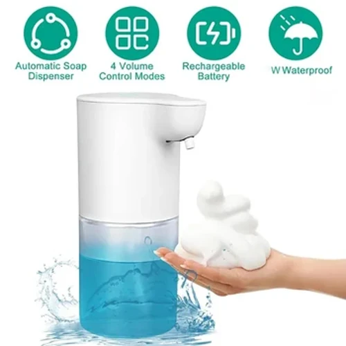 ʻO ka hoʻopaʻa ʻana i ka USB hoʻoheheʻe ʻakomi kopa hoʻoheheʻe ʻia ʻo Smart Liquid Soap Dispenser Auto Touchless lima holoi lima no ka lumi ʻauʻau lumi kuke.