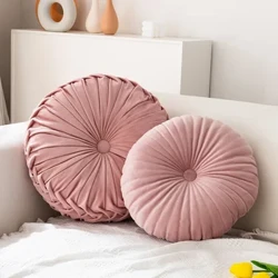 Svetainės sofa B&B dekoratyvinis ratas Futon Šiaurės šalių moliūgų pagalvė apvali pagalvė Rožinė pagalvėlė juosmens pagalvė
