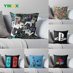 Home Decor Gamepad Pillowcase Video Game Game Cushion Cover Gamer Controller Pillowcase Video Game Pillowcase Gamer Room Decorating
