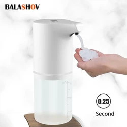 Indukzio automatikoa Xaboi-apar-banatzailea USB kargagarria Apar likidoa Esku-garbigailua 0.25s infragorrien sentsorea Etxeko bainugelarako