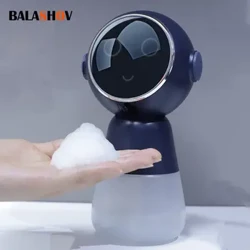 2023 Mới Tự Động Tạo Bọt Xà Phòng Máy Rửa Tay Thông Minh Phòng Tắm Có Sạc USB Màu Trắng Chất Liệu ABS Cao Cấp