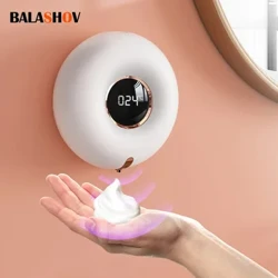 Hoʻomaʻemaʻe Foam Machine Soap Dispenser Hōʻike LED Automatic Induction Foam Washer Hand Washer Sensor Household Infrared Soap Dispenser