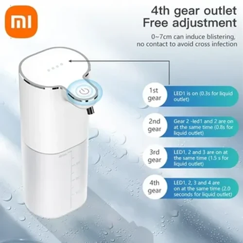 Máy tạo bọt xà phòng tự động Xiaomi P9 cho phòng tắm P9 Máy giặt tay thông minh Sạc USB 2 trong 1 Máy tính để bàn treo tường