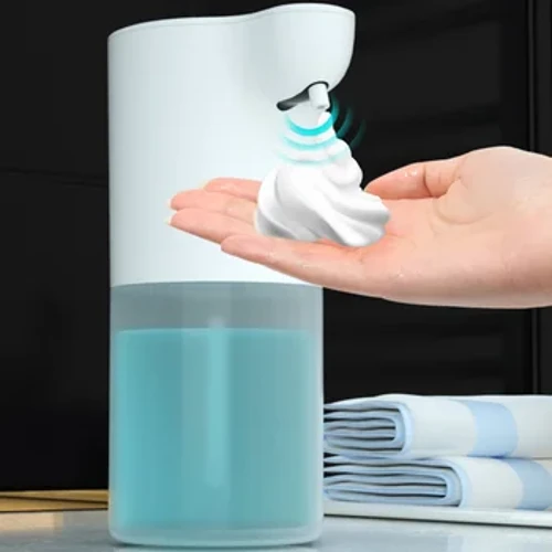 350/600ml Smart Automatic Soap Dispenser USB Foam Charging Infrared Sensor Soap Awtomatikong Dispenser Hand Washer Home-appliance