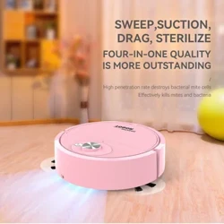 USB nabíjací vysávač Zametací Robot Mop Stroj Chlpy domácich zvierat Tvrdá podlaha Koberec Domácnosť Inteligentné zametanie Nasávanie Čistiace zariadenie