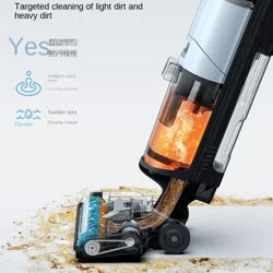 Deerma Floor washing machine Mga gamit sa sambahayan wireless intelligent cleaning machine suction, paglilinis at mopping machine