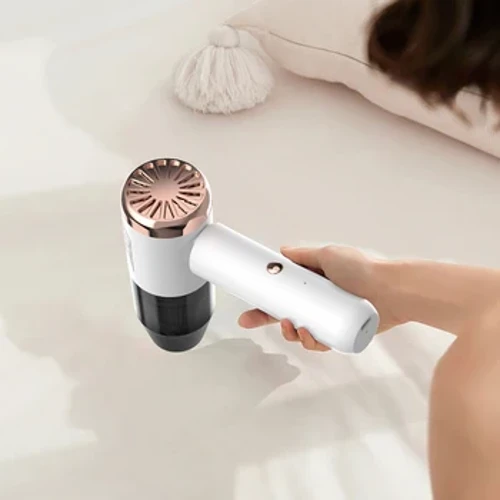 Handheld Vacuum Cleaner Pengering Rambut 5W Mini Duster untuk Mobil Kantor Rumah Tanpa Kabel Hisap Kuat Air Lap Mobil Vacuum Cleaner Alat