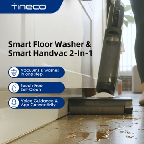 Tineco Floor One S5 Combo laveuse de sol intelligente sans fil aspirateur sec et humide vadrouille électrique domestique verticale autonettoyante sans fil