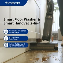 Tineco Floor One S5 Combo Sladdlös Smart Floor Washer Våttorrdammsugare Upprätt hem Elmopp Trådlös Självrengöring