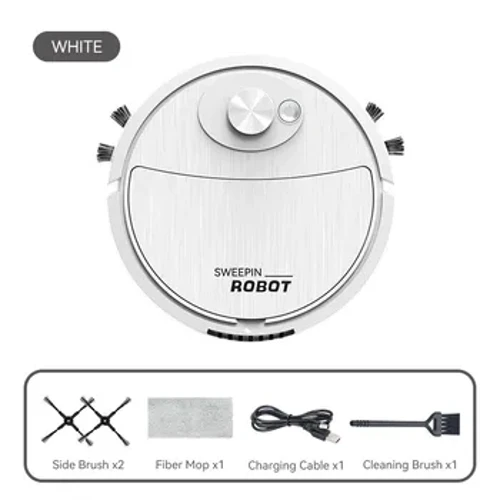 Vacuum Cleaner USB Charging Sweeping Robot Mop Machine Buhok ng Alagang Hayop Hard Floor Carpet Home Smart Sweeping Suction Cleaning Appliance
