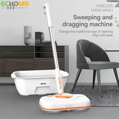 Isitezi Sikagesi Esingenazintambo Esine-Bucket Mop Ephathwayo Ephathwayo Yaphansi Isicoci Sesitezi Esiphinda Sishajwe Isifutho I-Mop Engenantambo Izimophu Zokuhlanza Zasendlini