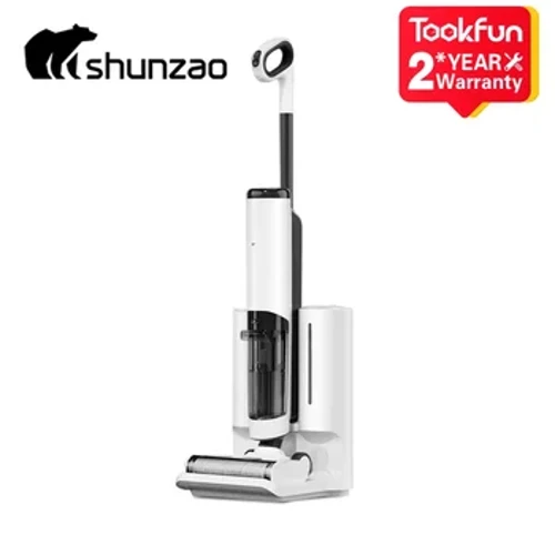 SHUNZAO Tymheredd Uchel Smart sgwrwyr H100 Pro Offer sugnydd llwch cartref craff Mop llawr trydan â thraction